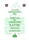 GACETA SATSE GRANADA AGOSTO 2010