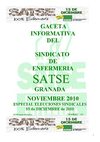 GACETA SATSE GRANADA NOVIEMBRE 2010