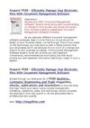 BuyerZone, Inc., Efficiently Manage Your Electronic Files With Document Management Software, Document Management