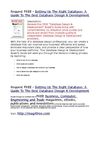 BuyerZone, Inc., Setting Up The Right Database A Guide To The Best Database Design & Development, database, design &...