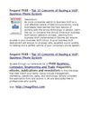 Compare Business Products, Compare Business ProductsWhite Paper, Top 10 Concerns of Buying a VoIP Business Phone...