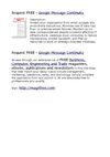 Google, GoogleInformation Brief, Google Message Continuity, cloud computing, data loss, disaster recovery, email...