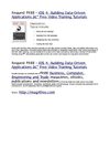 Lynda.com Inc., iOS 4 Building Data-Driven Applications â€“ Free Video Training Tutorials, data-driven...