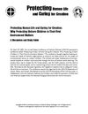 Protecting Human Life and Caring for Creation