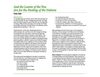 And the Leaves of the Tree Are for the Healing of the Nations - five session study guide