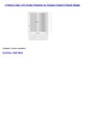 (3 Packs) Clear LCD Screen Protector for Amazon Kindle 2 E-Book Reader