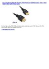 Cheap Price Electronics - 6FT2M GOLD PLATED Premium High Resolution Hdmi - Hdmi Male to Male Gold Plated Cable
