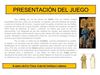 PRESENTACIÓN DEL JUEGO