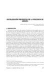 "Socialización Preventiva de la Violencia de Género" (artículo)