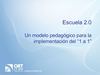 Un modelo pedagógico para la implementación del “1 a 1”