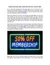 Buying used neon signs rather than new one - Good or Bad: