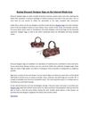 Buying Discount Designer Bags On The Internet Made Easy