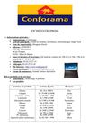 Fiche entreprise