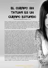 El cuerpo sin tatuar es un cuerpo estúpido