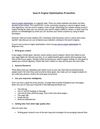 search engine optimization
