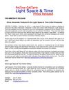 Olivia Alexander Featured in the Light Space & Time Artist Showcase