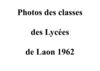 Photos des classes des Lycées de Laon de 1962