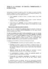 LA CIUDAD EN ESPAÑA: MORFOLOGÍA Y ESTRUCTURA.
