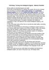 CIA Essay: Turning into Intelligence Agents – Mission Possible!