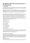 Fat Loss Factor Program Review - The Advantages And Disadvantages Of The Fat Loss Factor System