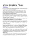 wood working