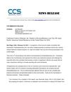 California Creative Solutions News RELEASE