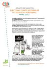 Tract ADAPEI Besançon sur le rôle des IRP.