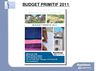 Budget primitif Montélimar 2011