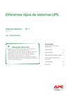 Diferentes Tipos de Sistemas UPS