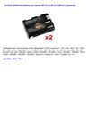 2 PACK 2000mAh Battery for Canon BP-511A BP-511 BP511 [Camera]