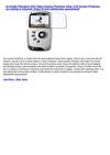 2x Kodak Playsport ZX3 Video Camera Premium Clear LCD Screen Protector, no cutting is required, Exact fit and...