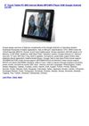 8 Touch Tablet PC MID Internet Media MP3MP4 Player 4GB Google Android 2.2 OS