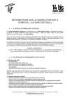 Document d'informations sur le baby-sitting
