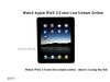 Watch Ipad 2 Event live stream online