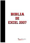La Biblia de Excel 2007