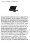 Acer Aspire AO721-3620 11.6-Inch Netbook (Black)
