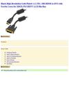  Black High Resolution Gold Plated v1.3 3M / 10ft HDMI to DVI with Ferrite Cores for XBOX PS3 HDTV LCD Blu-Ray 