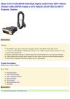  Skque 6 Foot Gold HDMI Male/Male Digital Audio/Video HDTV/Home Theater Cable+HDMI Female to DVI Male(D) ADAPTER for...