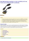  Black High Resolution Gold Plated v1.3 4.5M / 15ft HDMI to DVI with Ferrite Cores for XBOX PS3 HDTV LCD Blu-Ray...