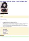  6 Ft Component Video Cable + Dual RCA Audio 5 RCA HDTV Black STSI