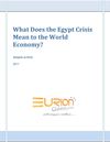 EURION - What Does the Egypt Crisis Mean to the World Economy