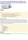  2x Canon PowerShot SD1300IS SD1300 IS / IXUS 105 Digital Camera Premium Clear LCD Screen Protector no cutting is...