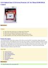 Electronics GGS Optical Glass LCD Screen Protector 3.0 for NIkon D3100 DSLR Camera GGS