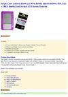  Purple Color Amazon Kindle 2 E-Book Reader Silicone Rubber Skin Case + FREE Kindle2 Anti Scratch LCD Screen...