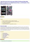  Apple iPod touch 2nd 3rd generation Bubble Full Diamond Bling Bling Hard Case Snap on Cover Shield Protector Sleeve...