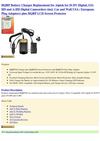  HQRP Battery Charger Replacement for Aiptek for IS DV Digital GO-HD and A-HD Digital Camcorders (incl. Car and Wall...