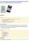 Apparel Clear Semi-transparent Amazon Kindle 2 E-Book Reader Silicone Rubber Skin Case + Kindle2 Anti Scratch LCD...