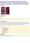  RED WITH MULTI BLACK CIRCLE DOT AND STAR SNAP ON HARD SKIN FACEPLATE COVER CASE FOR APPLE IPOD TOUCH ITOUCH 2ND GEN...