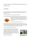 Top 5 Reasons To Use Door Hangers Printing For Your Small Business - MasterCopyPrint