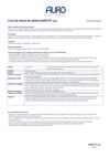 Cire à la résine de mélèze Auro 173 - Fiche technique